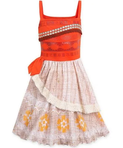 NA Moana Story Play Dress for Girls