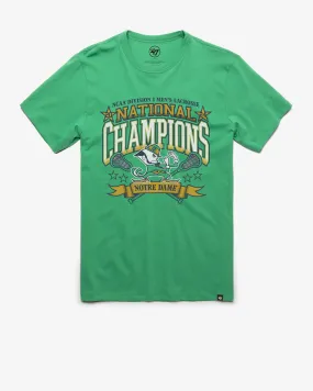 NOTRE DAME FIGHTIN IRISH NCAA NATIONAL CHAMPS '47 FRANKLIN TEE