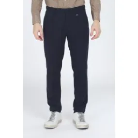 Pantalone carrot fit Uomo Blu