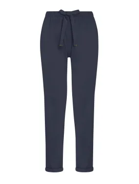 Pantalone Jogger con tasche in Super Fresh - Bleu