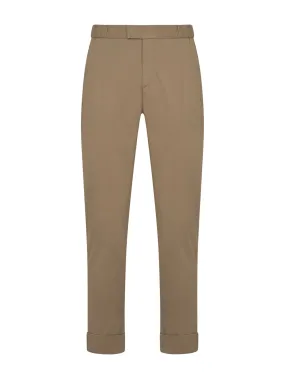 Pantalone jogger in Twill Eco Cotton - Glace'