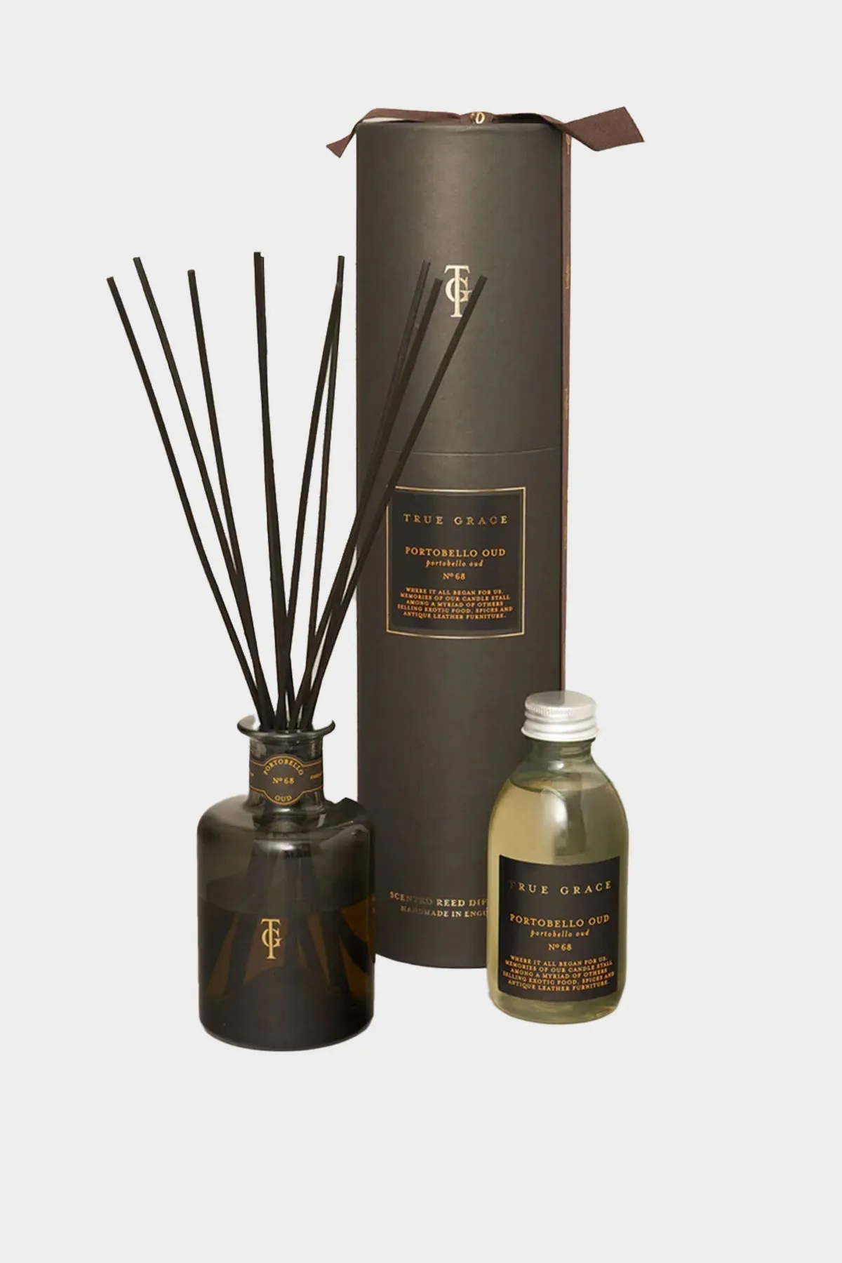 Portobello Oud 200ml Room Diffuser Set