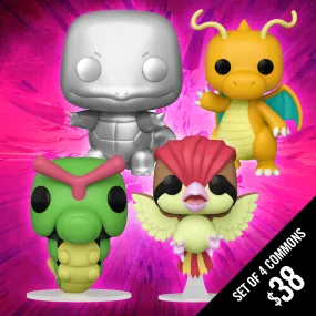 Pre-Order: Funko Pop! Pokemon S8 (Set of 4 Commons)