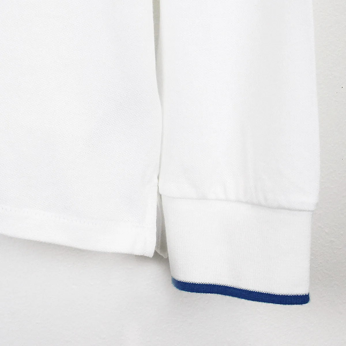 PS Paul Smith - Slim Fit LS Polo Shirt in White