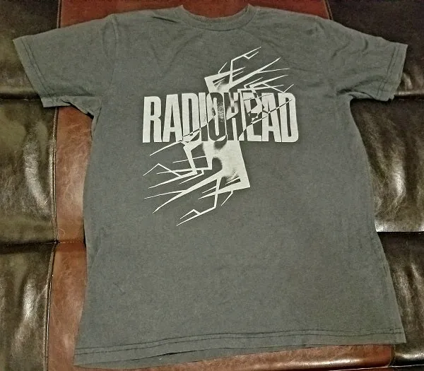 Radiohead Waste Graphic T-Shirt Men's XXL out of print - W.A.S.T.E.