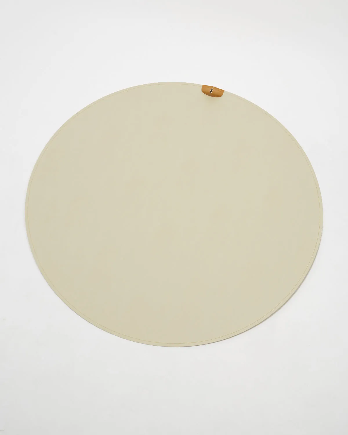 Round Leather Mat