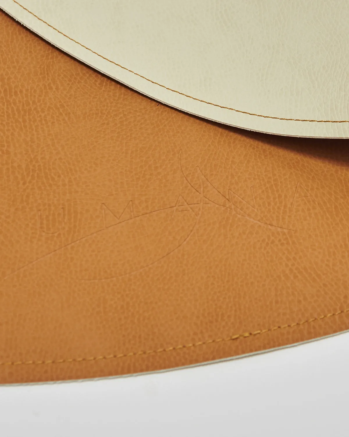 Round Leather Mat