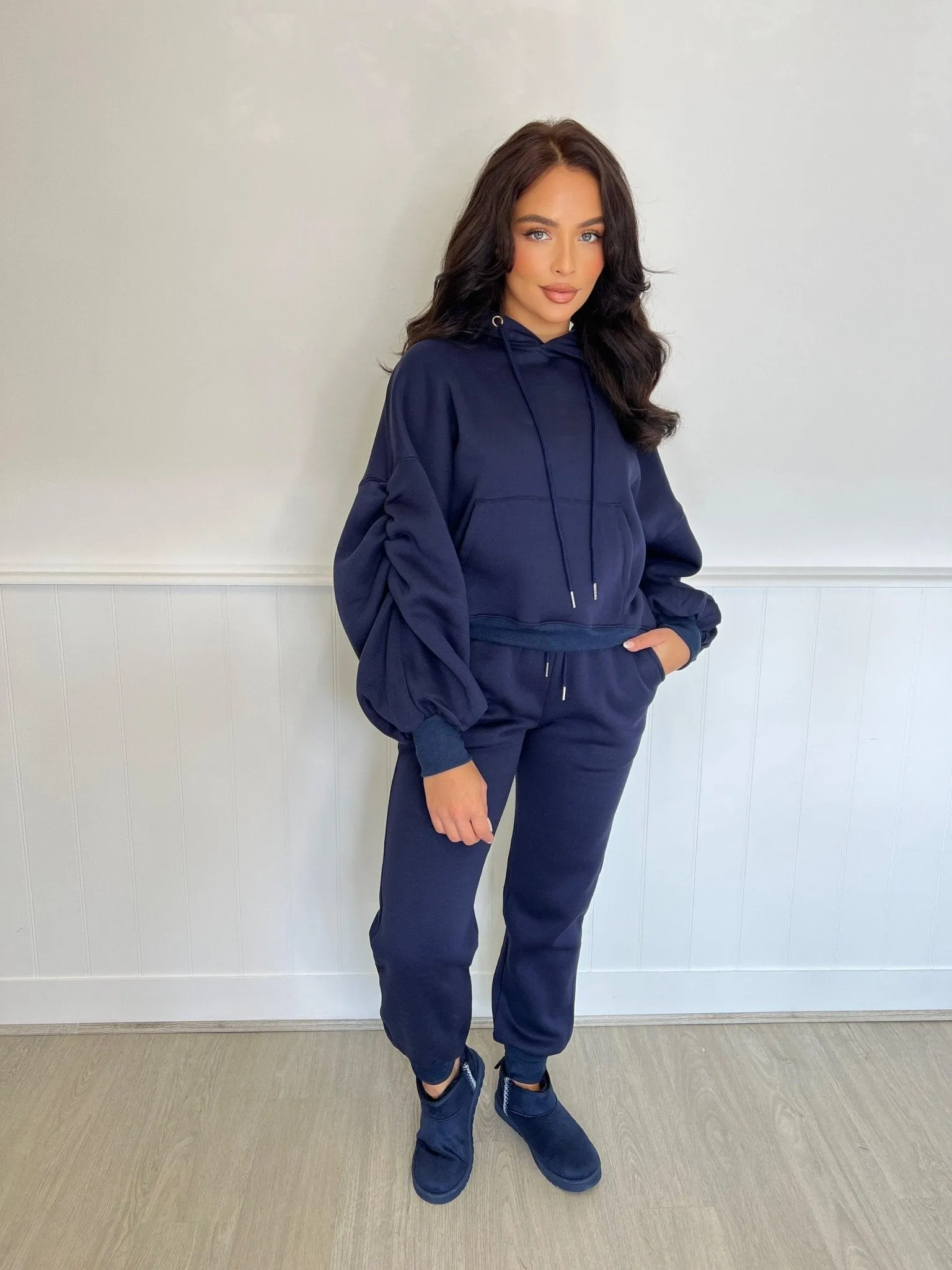 Ruched Arm Tracksuit