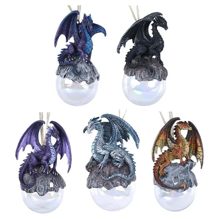 Ruth Thompson Dragon Orb Ornament Set