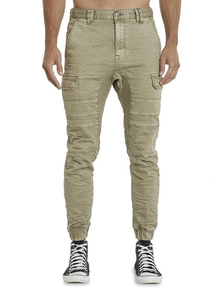 Salem Denim Jogger in Highland Green