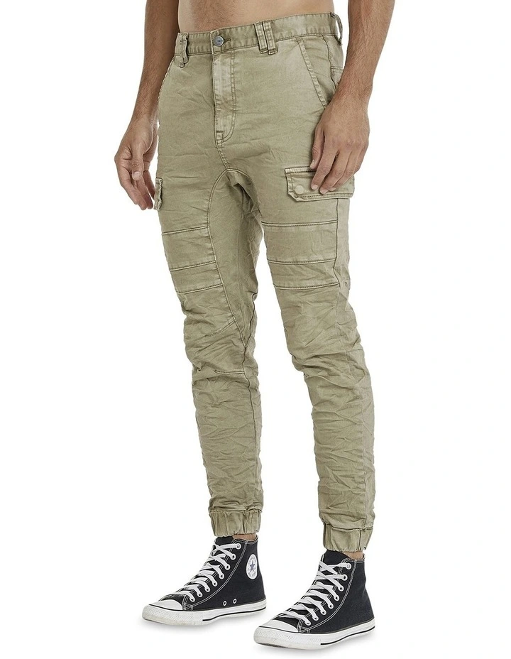 Salem Denim Jogger in Highland Green