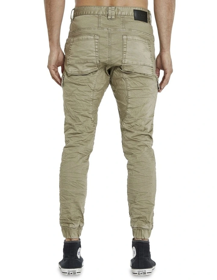 Salem Denim Jogger in Highland Green