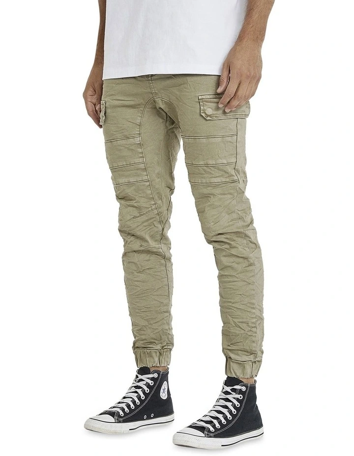 Salem Denim Jogger in Highland Green