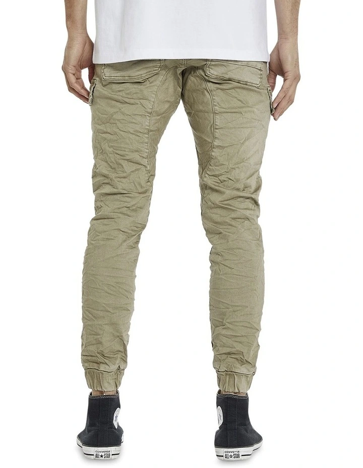 Salem Denim Jogger in Highland Green