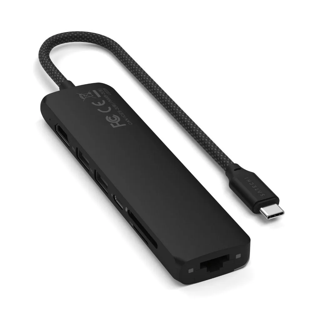 Satechi 7-in-1 USB-C Slim Multiport Adapter