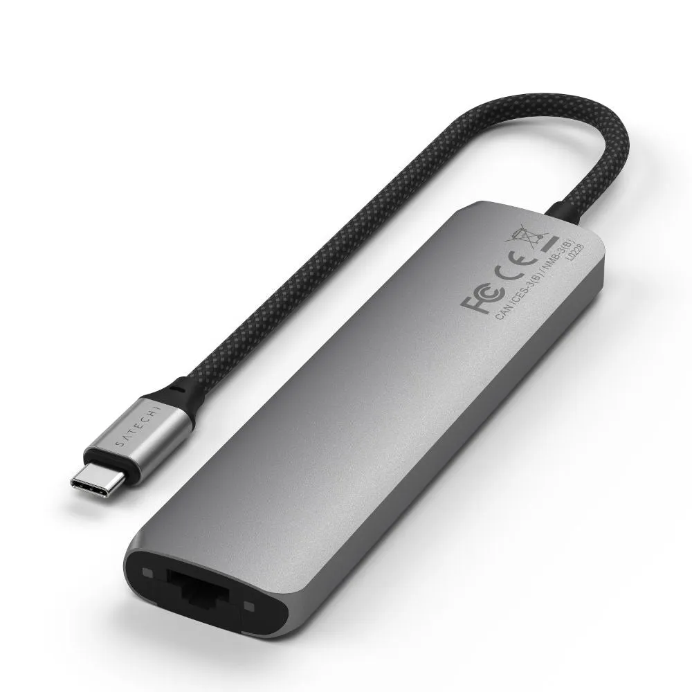 Satechi 7-in-1 USB-C Slim Multiport Adapter