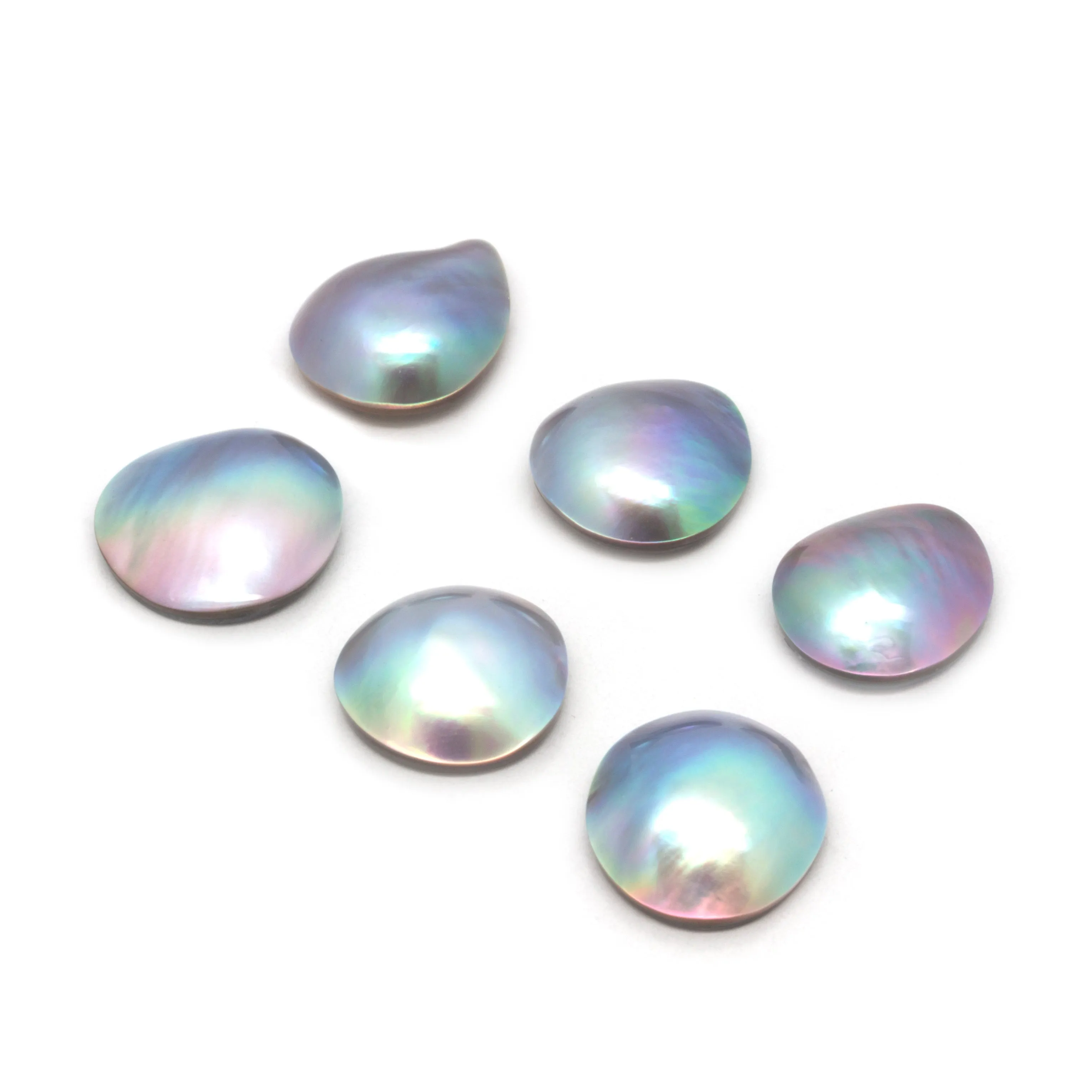 SET of 6 Cortez Mabe Pearls A grade