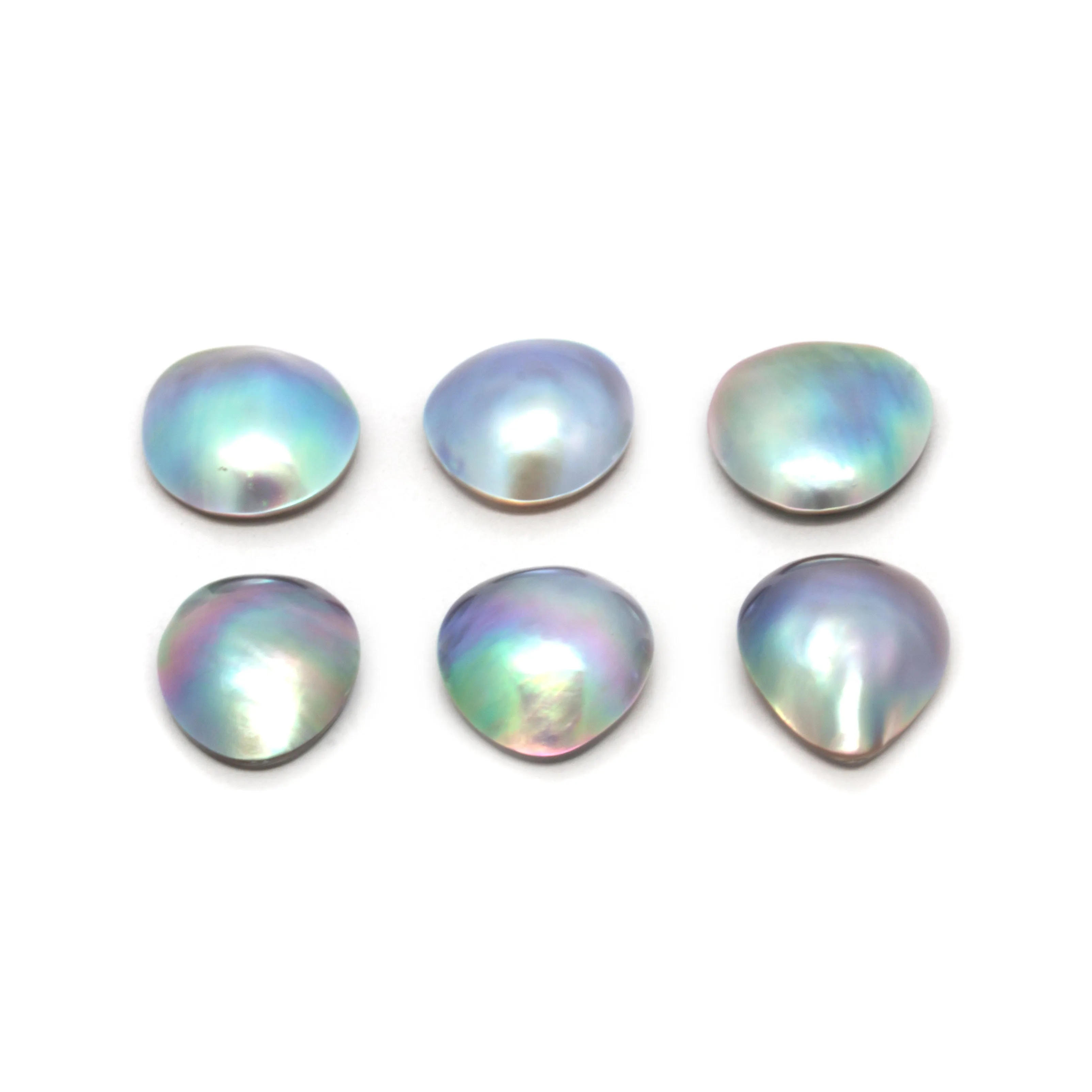 SET of 6 Cortez Mabe Pearls A grade