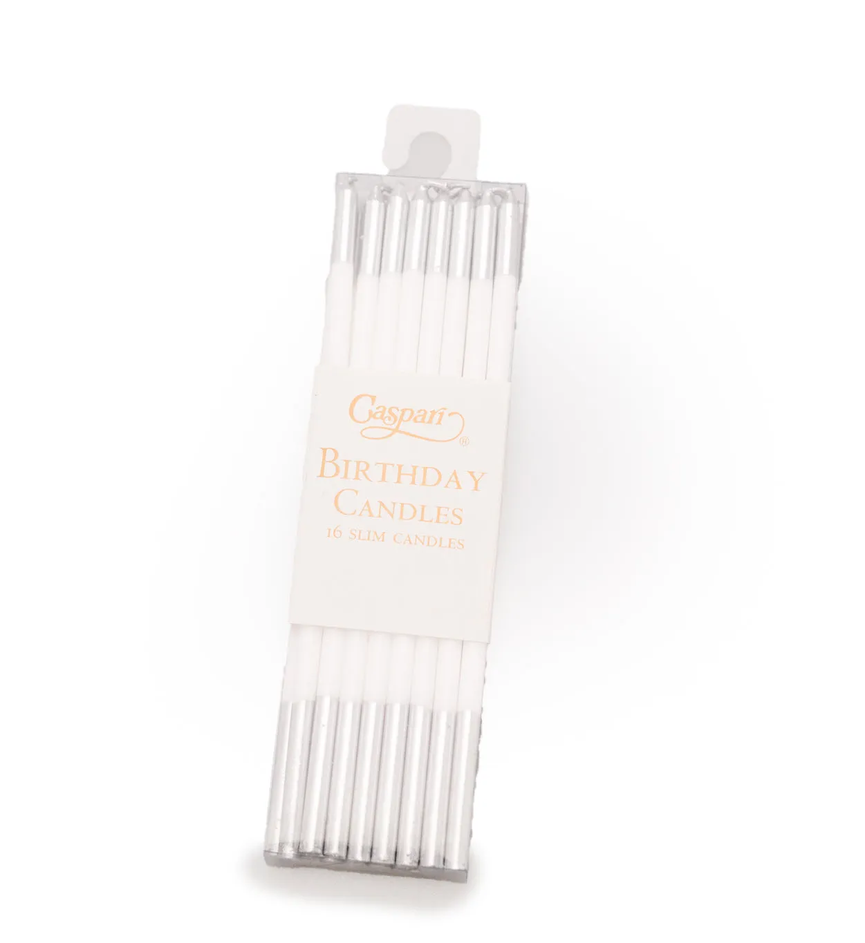 Slim Two Tone Birthday Candles