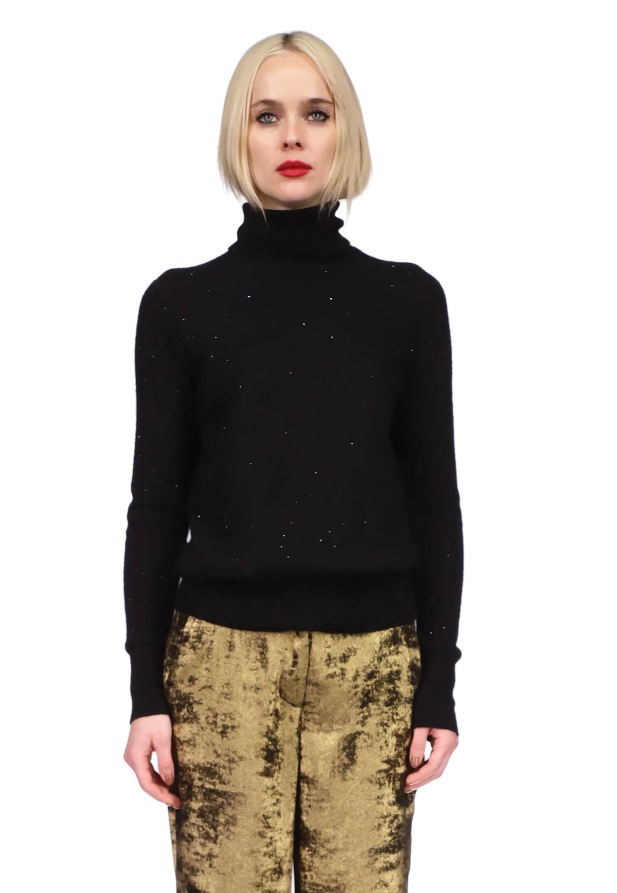 'STARDUST' SLIM TURTLENECK