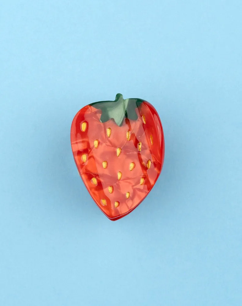 STRAWBERRY MINI HAIR CLAW