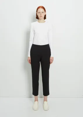 Stretch Wool Slim Pull On Pant