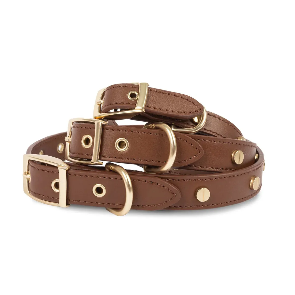 Stud Leather Collar