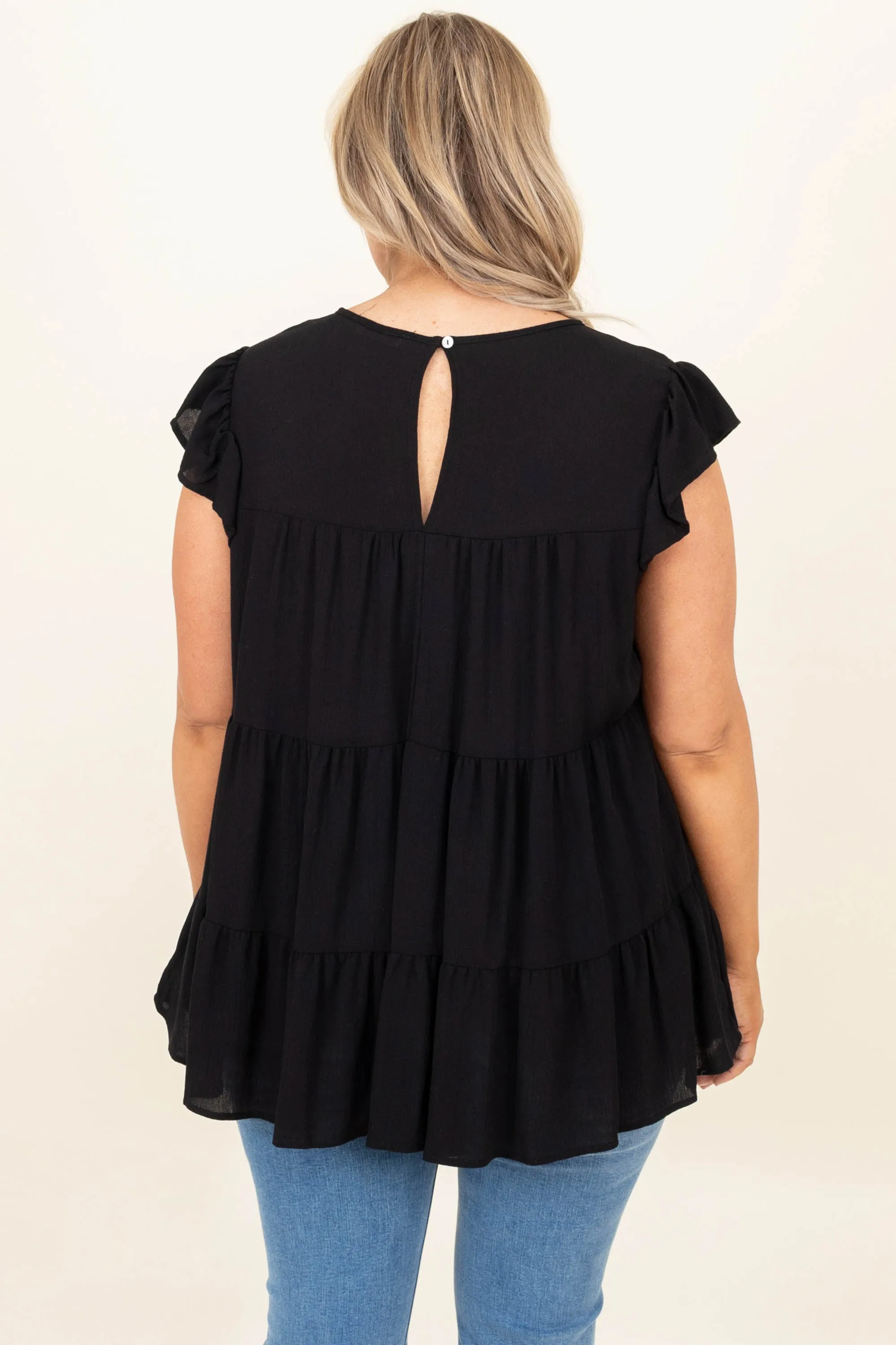 Sweet Repeats Top, Black