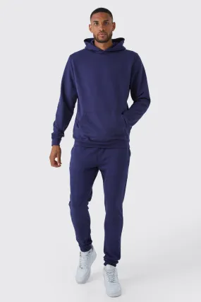 Tall Core Fit Hooded Tracksuit | boohooMAN UK