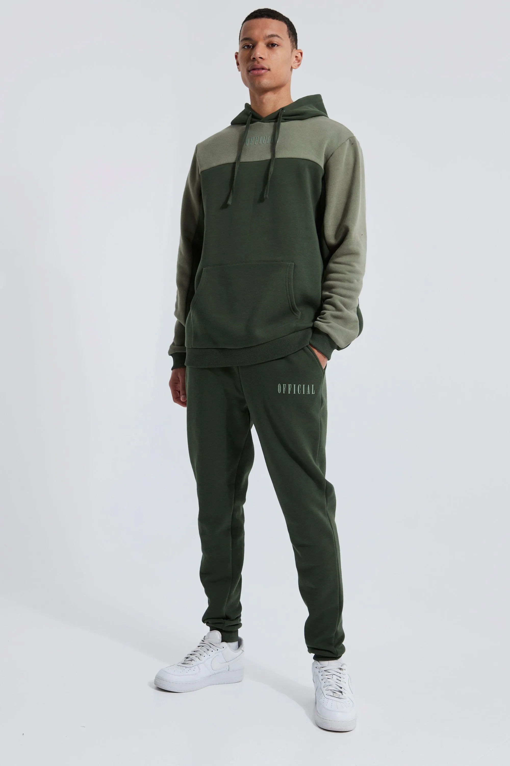 Tall Man Roman Tape Colour Block Tracksuit