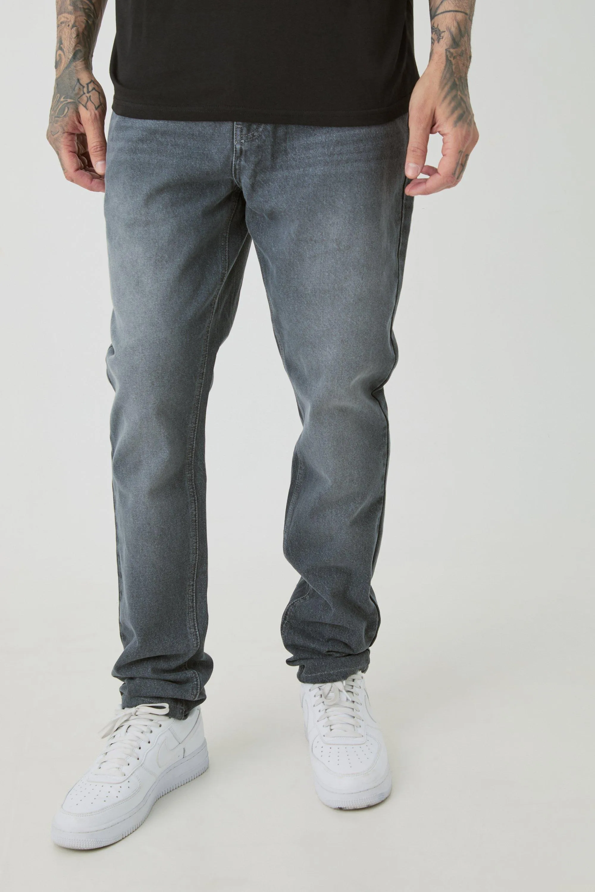 Tall Slim Rigid Jean | boohooMAN UK