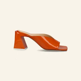 TASHA | Orange Leather