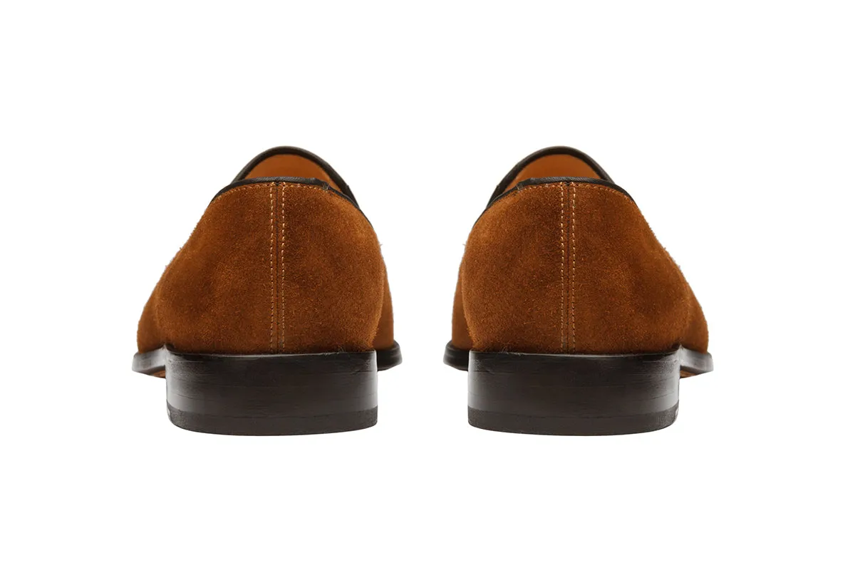 Tassel Loafer – Cognac Suede