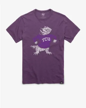 TEXAS CHRISTIAN HORNED FROGS TCU VINTAGE GRIT '47 SCRUM TEE