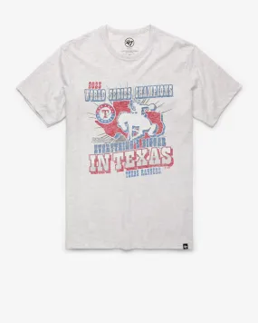 TEXAS RANGERS 2023 WORLD SERIES CHAMPS '47 FRANKLIN TEE