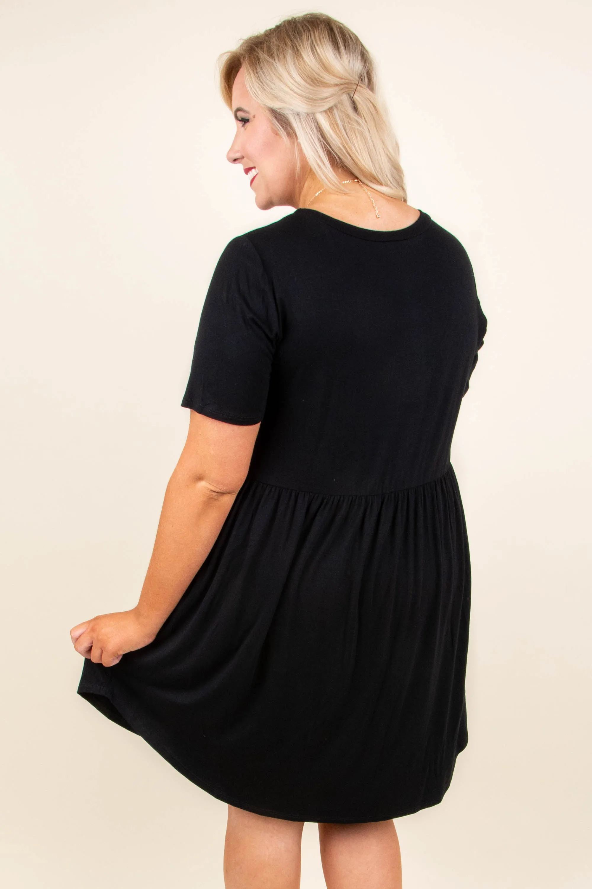 The Sawyer Dress, Black