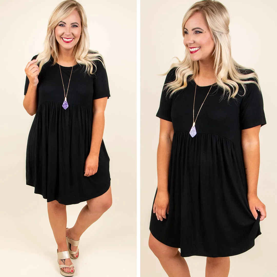 The Sawyer Dress, Black