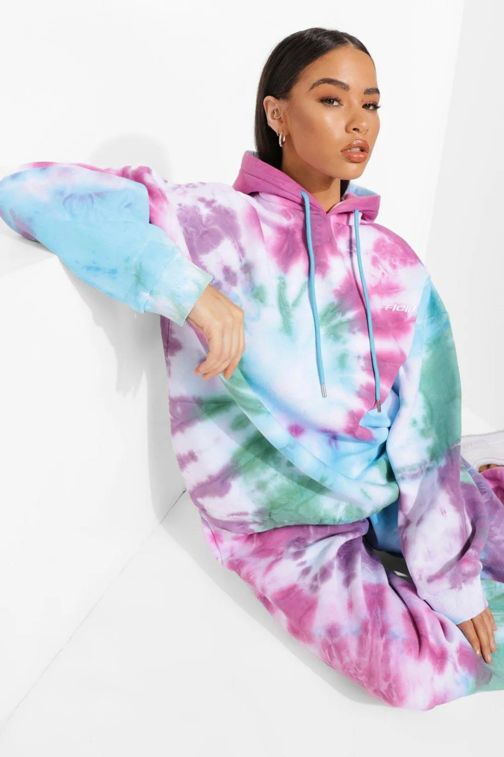 Tie Dye Overszied Hoodie