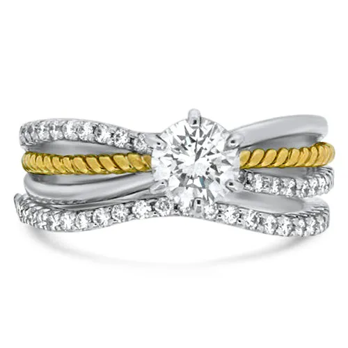 Two Tone Wedding Set