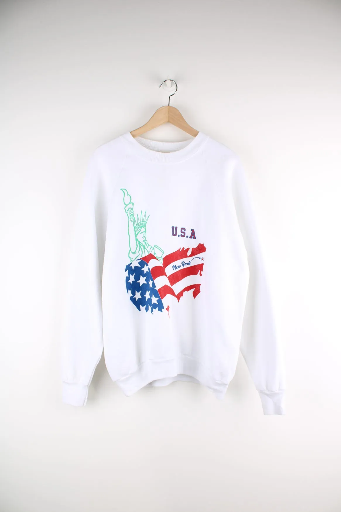 USA New York Graphic Sweatshirt