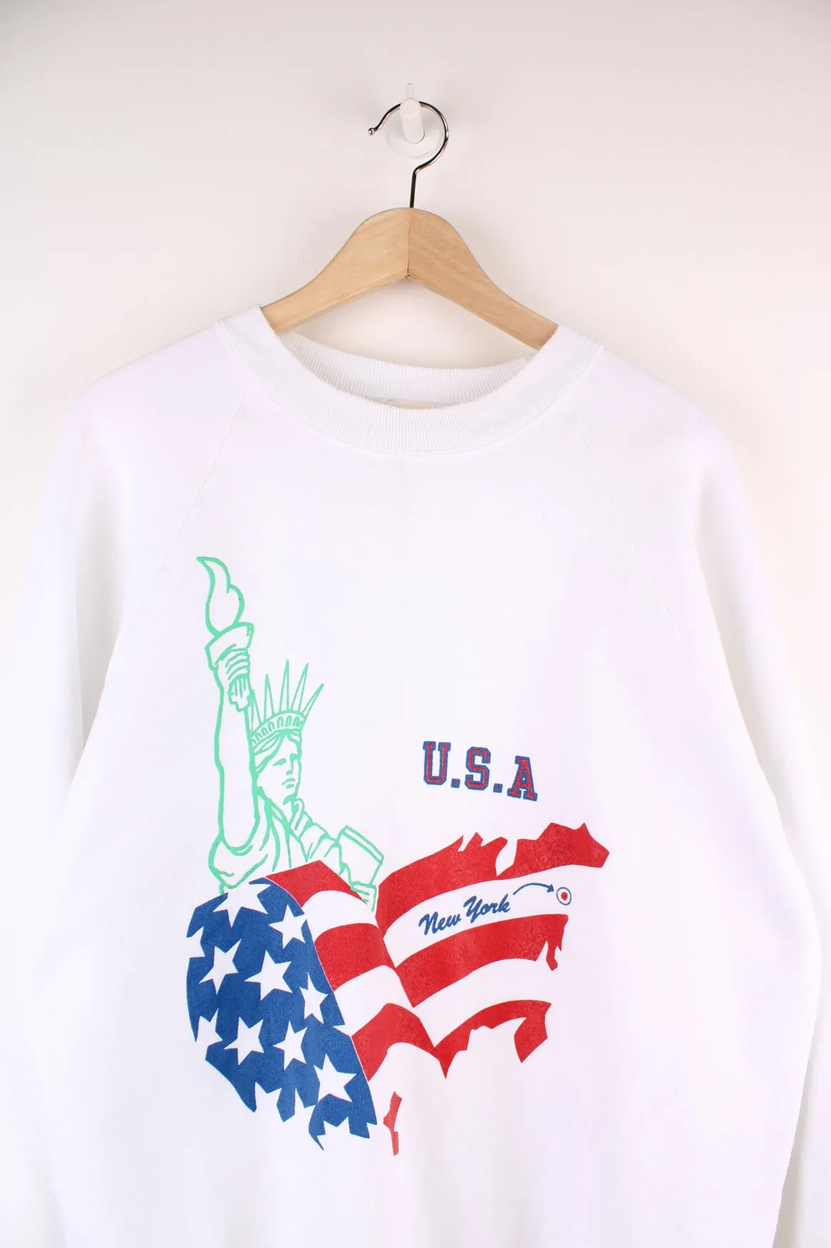 USA New York Graphic Sweatshirt