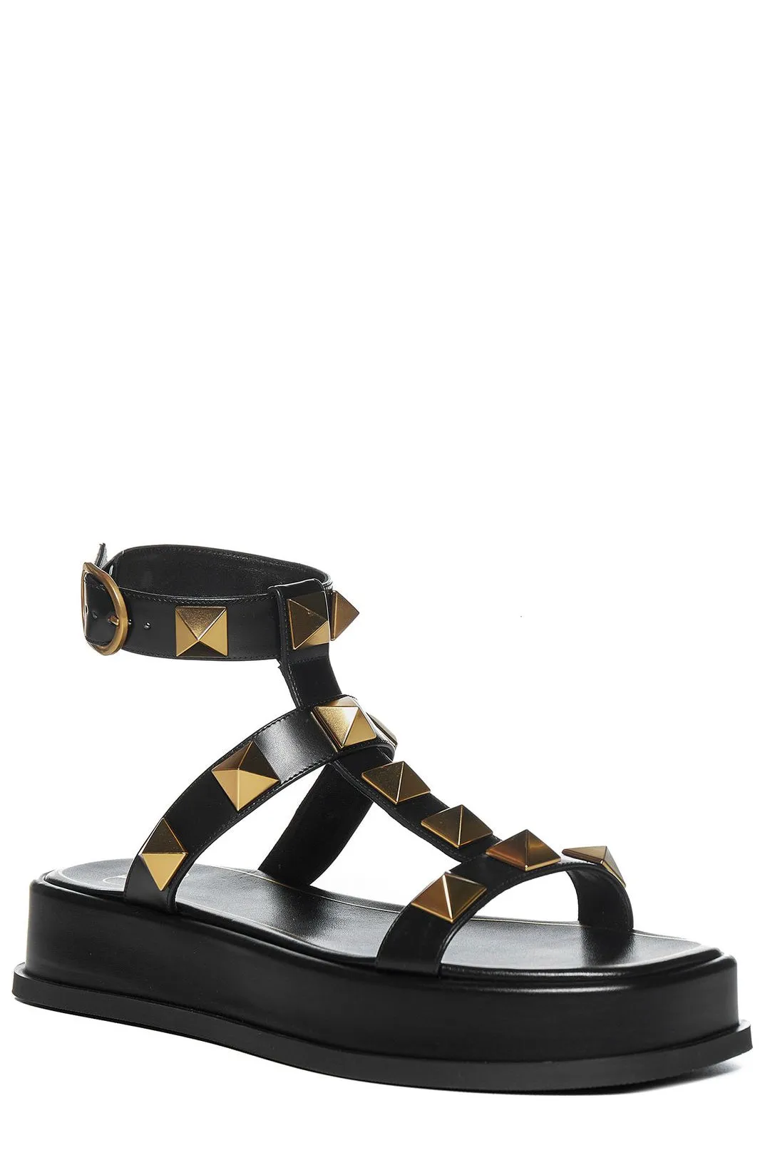 Valentino Garavani Rockstud Flatform Sandals