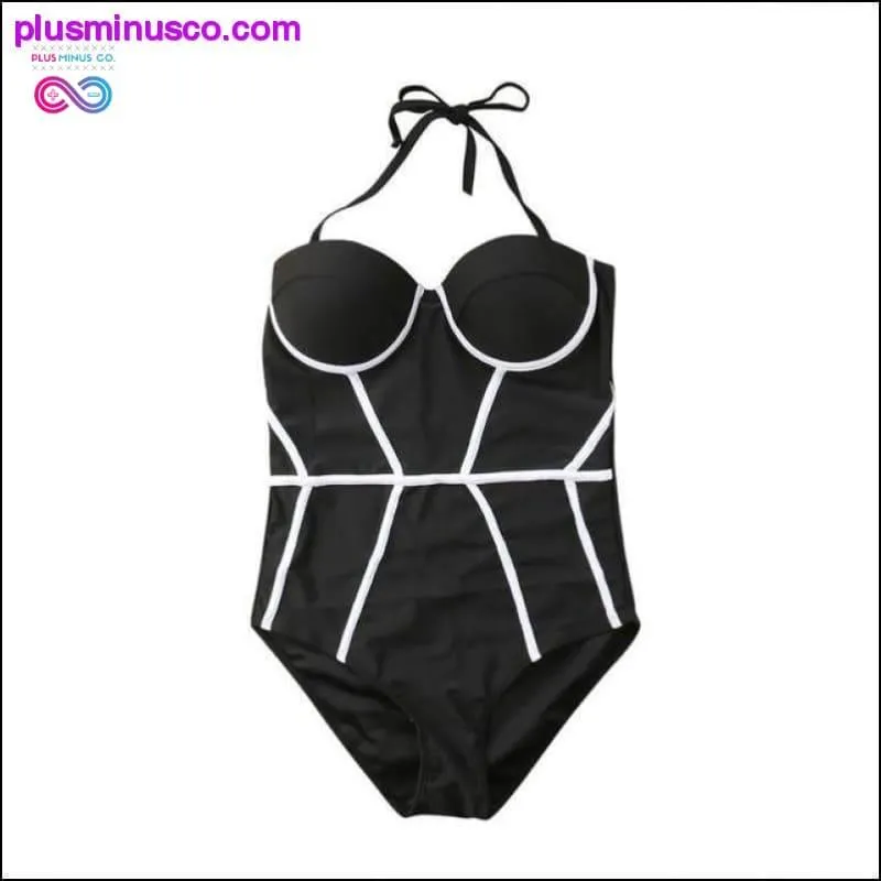 Women Plus Size One Piece Sexy Swimsuit