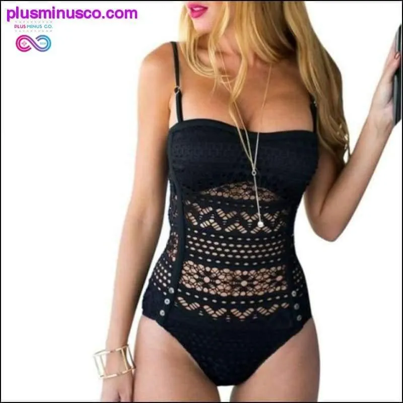 Women Plus Size One Piece Sexy Swimsuit