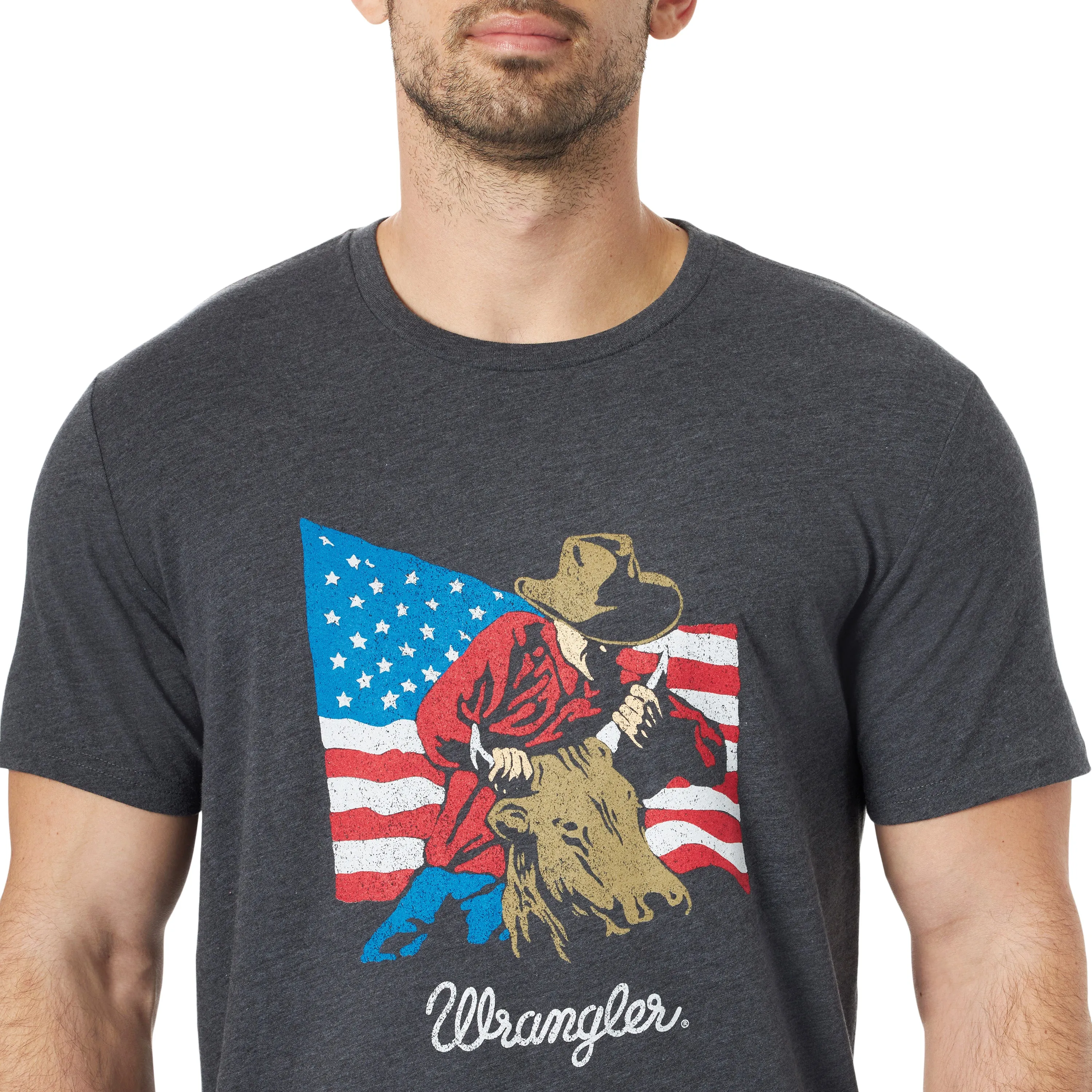 Wrangler USA Mens Graphic Tee - MQ6209H