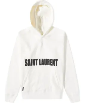 Yves Saint Laurent Men's Bold Logo Hoodie