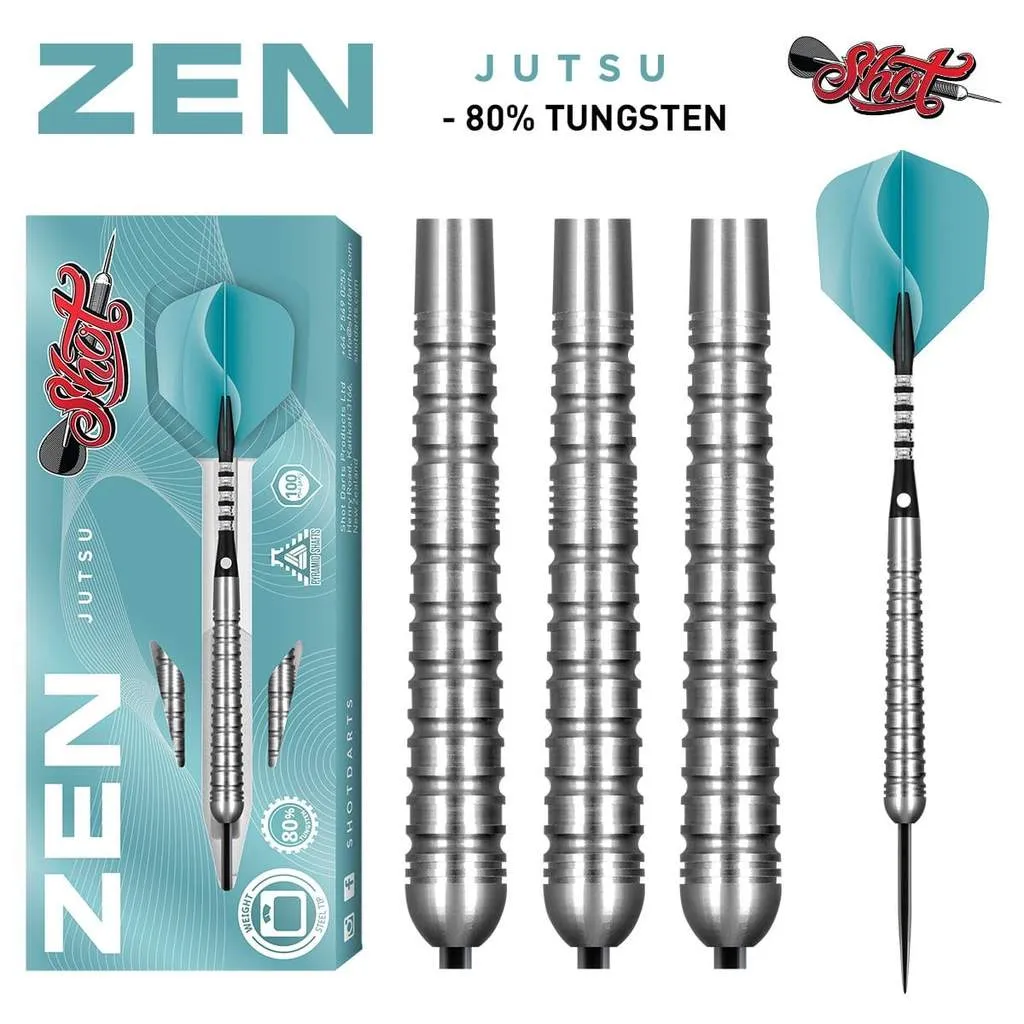 ZEN JUTSU STEEL TIP DART SET